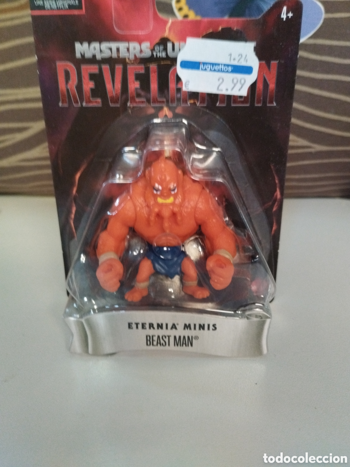 Figuras de acci&oacute;n: Beast Man - Eternia Minis - Masters Of The Universe - Revelation