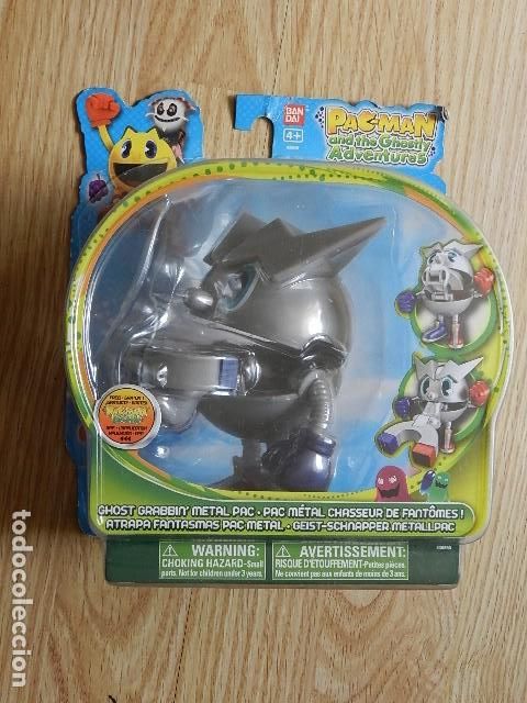 Figuras de acci&oacute;n: PAC-MAN and the Ghostly Adventures Atrapa fantasmas Pac Metal Bandai pacman pac man