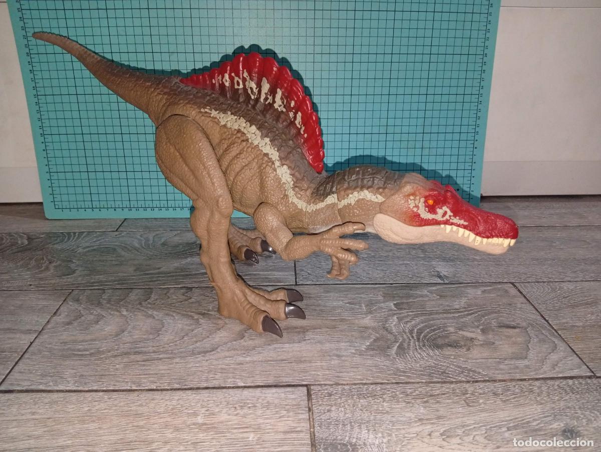 Figuras de acci&oacute;n: Figura Parque Jur&aacute;sico Dinosaurio Espinosaurio Jurassic World Extreme Chompin Mattel Camp Cretaceous