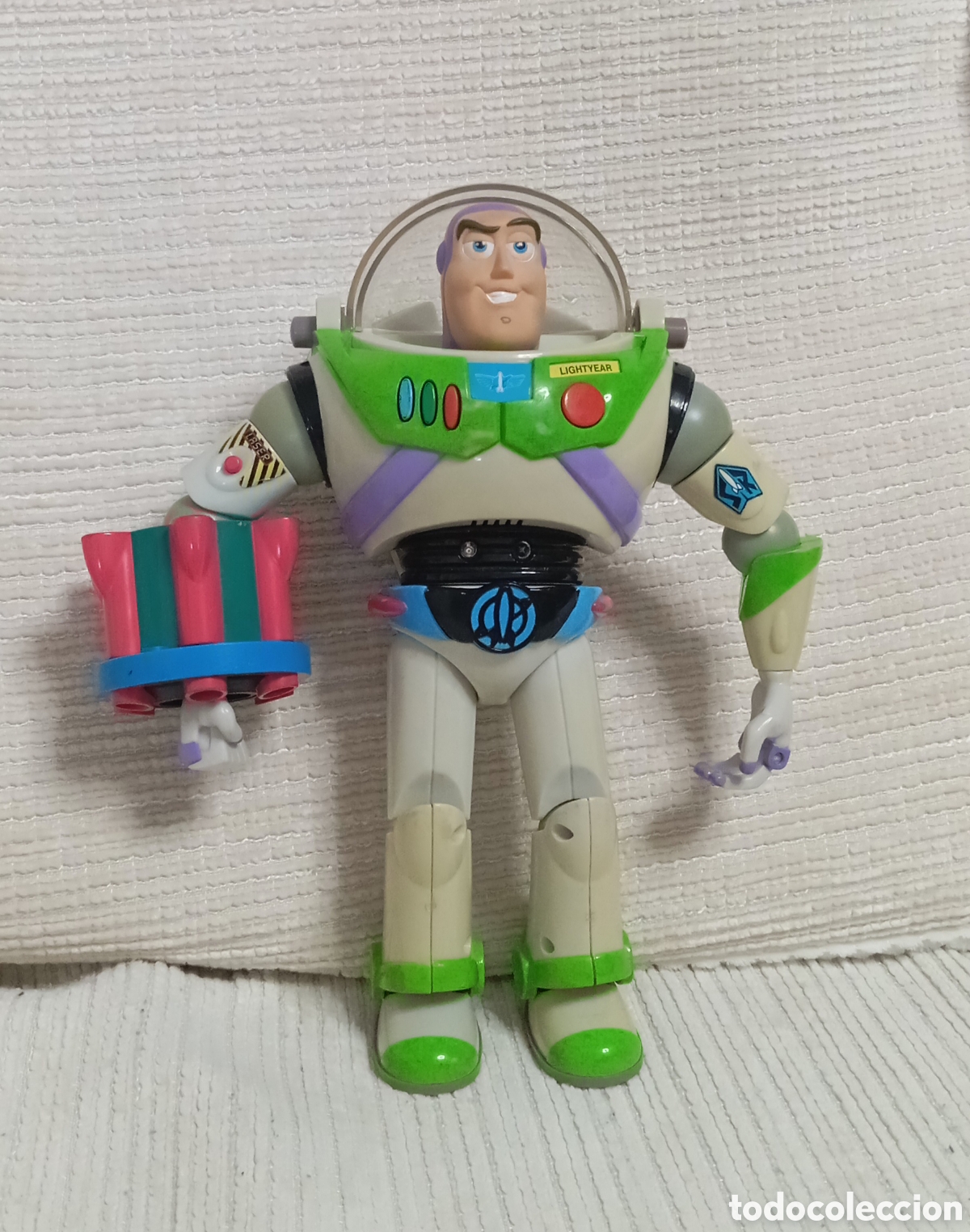 Figuras de acci&oacute;n: Mu&ntilde;eco Buzz Lightyear Toy Story Hasbro 2001