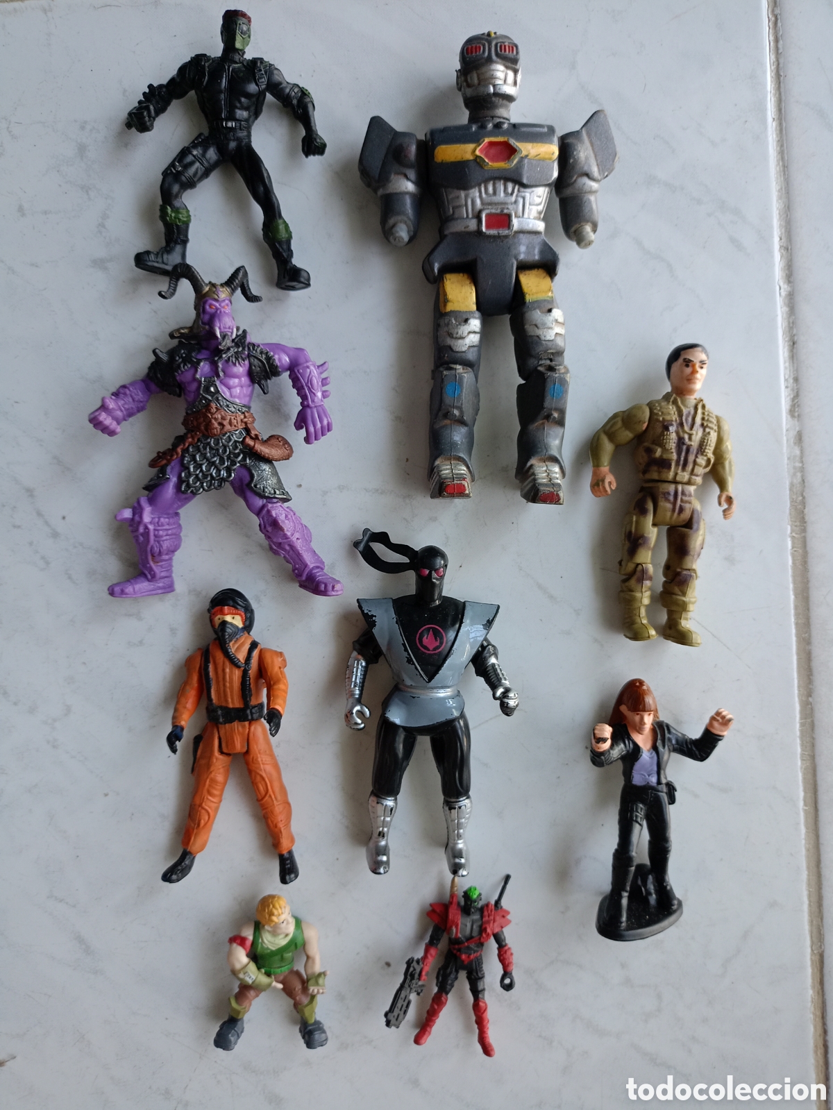 Figuras de acci&oacute;n: Gran lote de figuras de acci&oacute;n