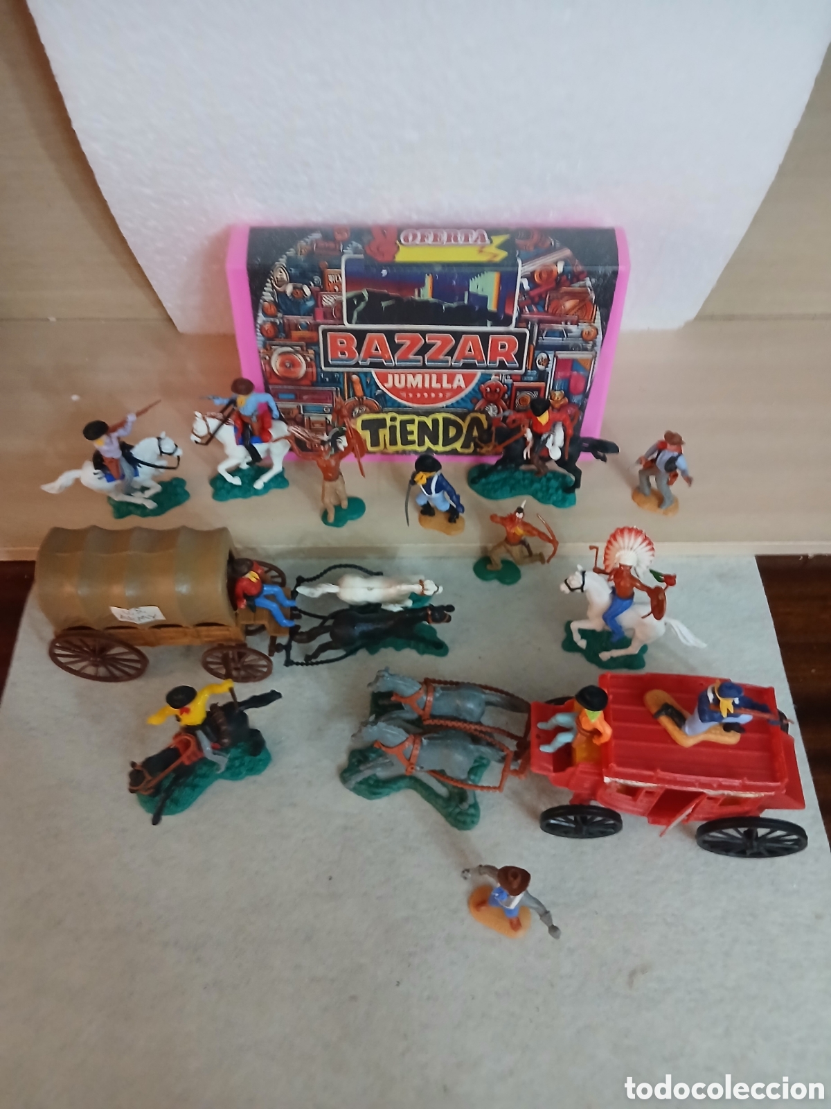 Figuras de acci&oacute;n: Lote completo figuras oeste
