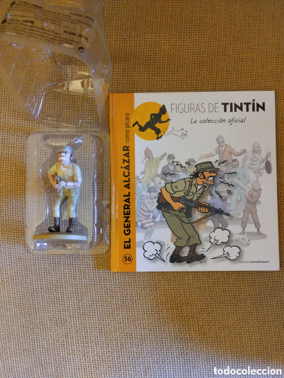 Figuras de acci&oacute;n: Figura Tintin El General Alcazar