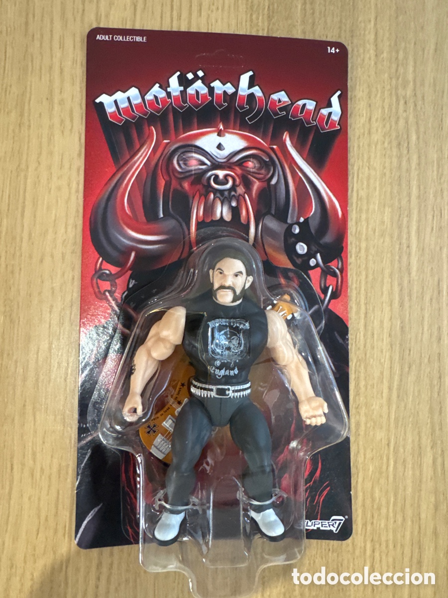 Figuras de acci&oacute;n: Figura Lemmy Motorhead Vintage Super 7