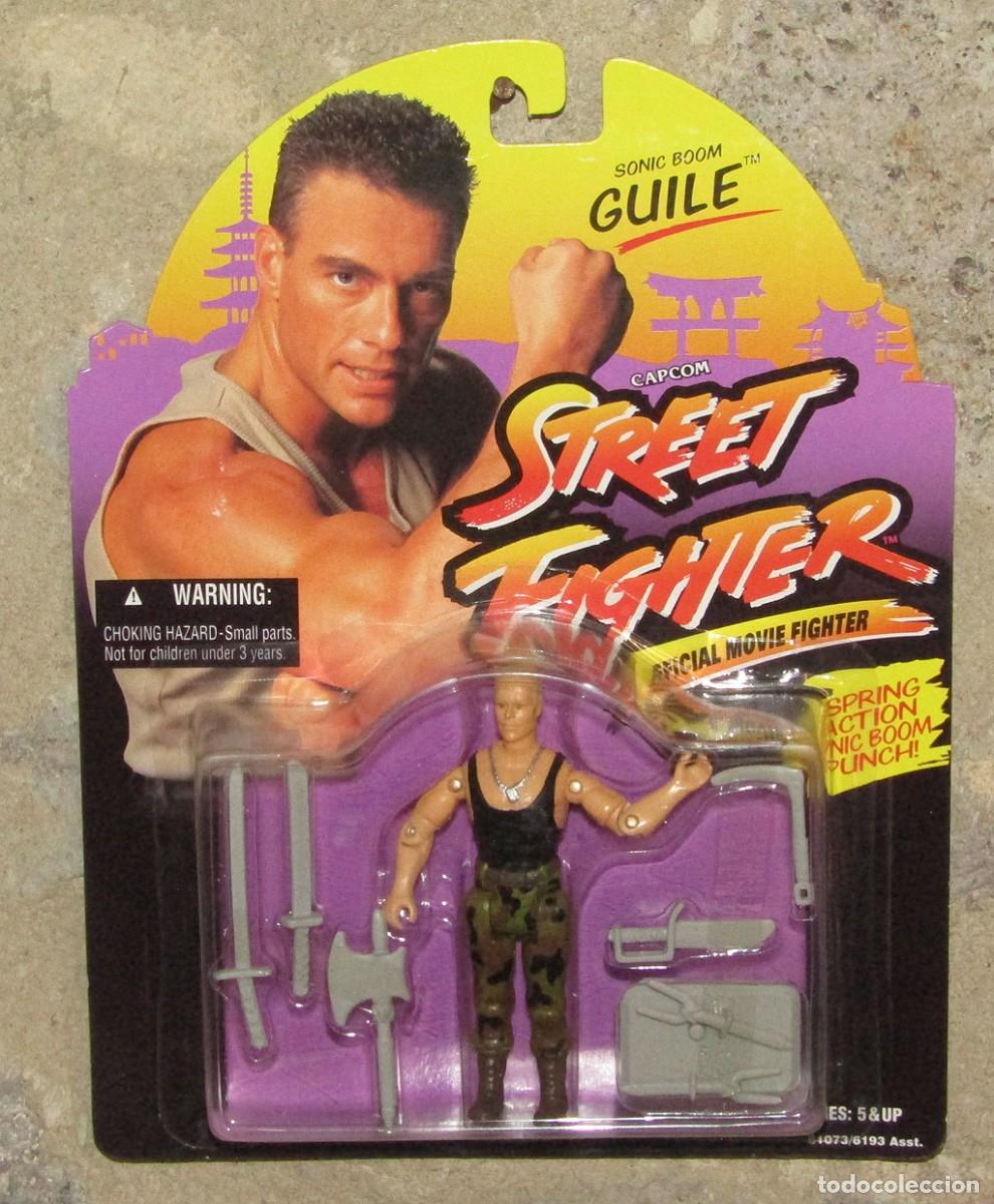 Figuras de acci&oacute;n: ANTIGUO BLISTER STREET FIGHTER: SONIC BOOM GUILE - CAPCOM, MB Y HASBRO - 1994 - NUEVO