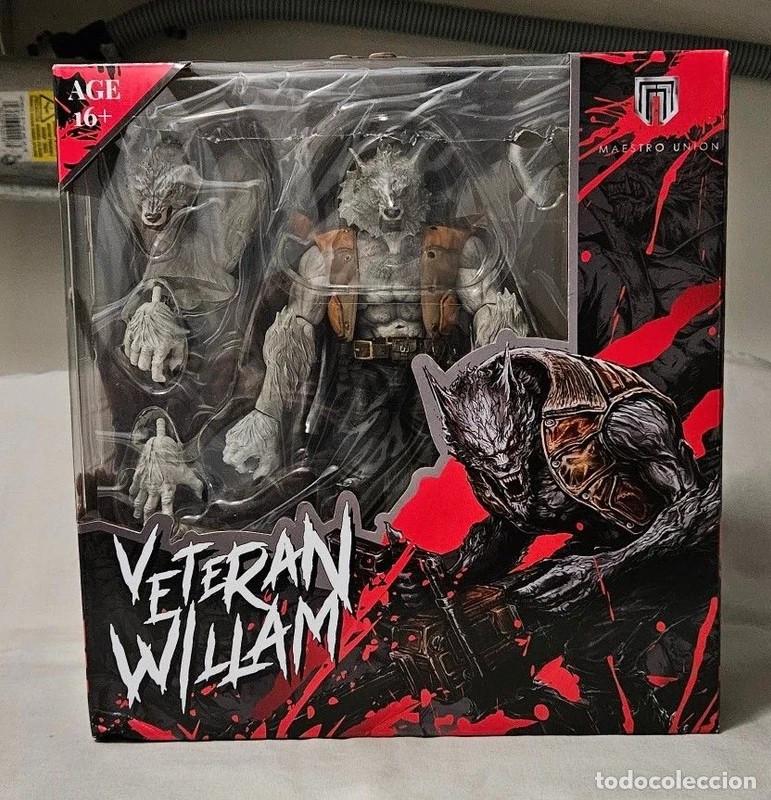 Figuras de acci&oacute;n: Maestro Union Figura 1/12 Veteran William (blanca)The Furay Planet