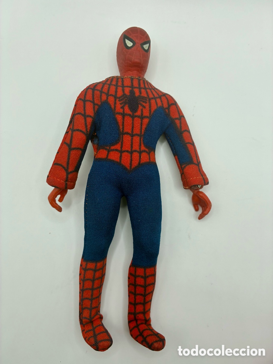 Figuras de acci&oacute;n: FIGURA ARTICULADA SPIDERMAN FABRICADO POR MEGO SERIE SUPER HEROES TAMA&Ntilde;O MADELMAN
