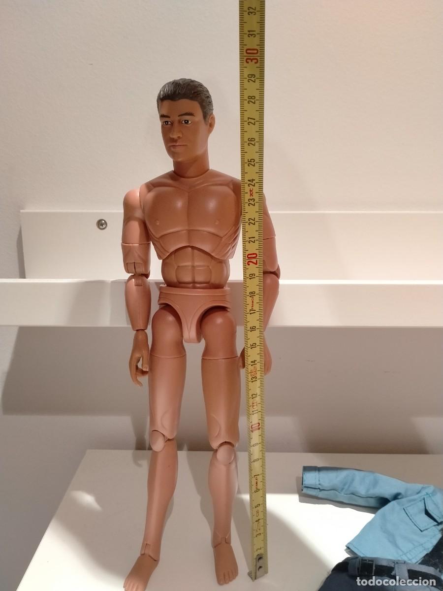 Figuras de acci&oacute;n: Mu&ntilde;eco articulado tipo Geyperman o Actionman con defecto - Foto 6