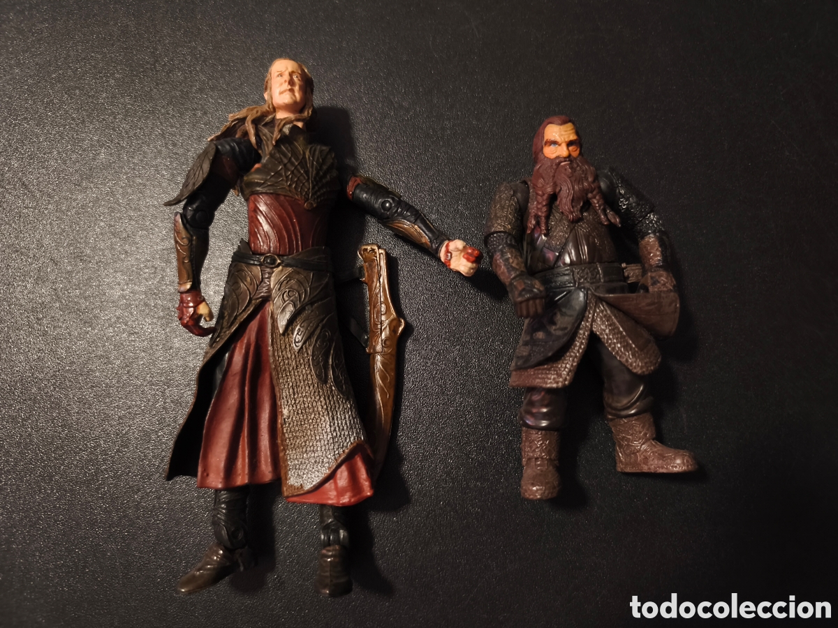Figuras de acci&oacute;n: FIGURA EL SE&Ntilde;OR DE LOS ANILLOS HALDIR Y GIMLI