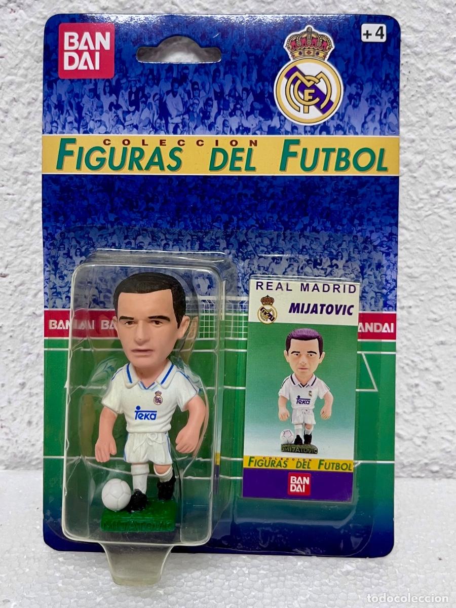 Figuras de acci&oacute;n: MIJATOVIC REAL MADRID COLECCI&Oacute;N FIGURAS DEL F&Uacute;TBOL. BANDAI. A&Ntilde;OS 90. &iexcl;&iexcl;NUEVO E IMPECABLE!!