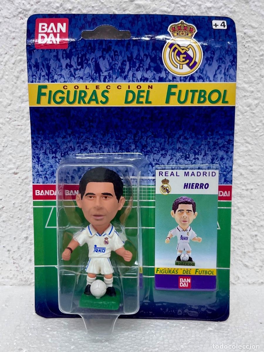 Figuras de acci&oacute;n: HIERRO REAL MADRID COLECCI&Oacute;N FIGURAS DEL F&Uacute;TBOL. BANDAI. A&Ntilde;OS 90. &iexcl;&iexcl;NUEVO E IMPECABLE!!