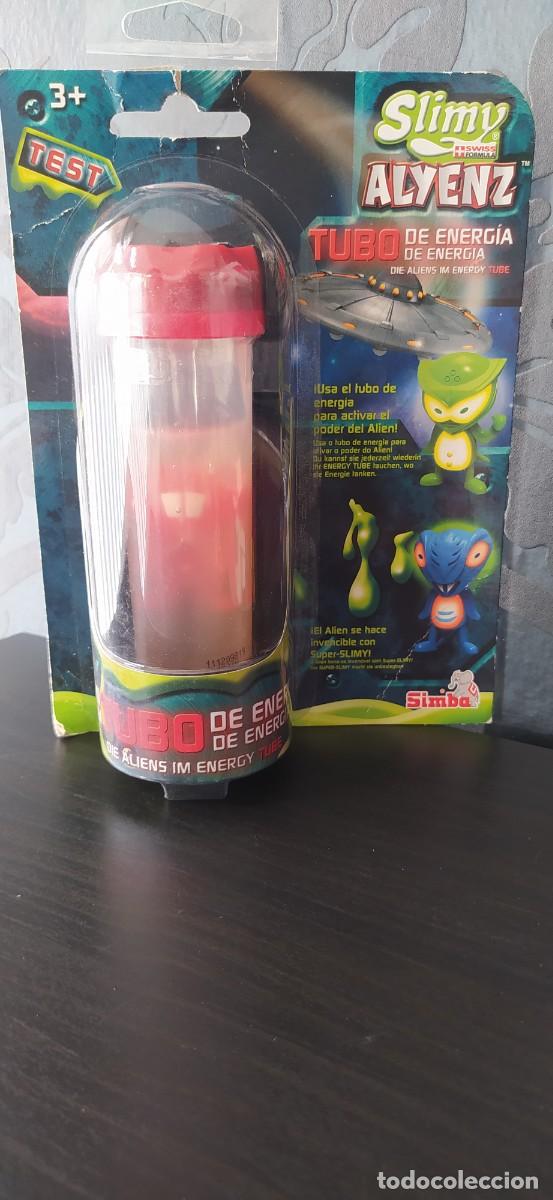 Figuras de acci&oacute;n: ALIEN MU&Ntilde;ECO SLIMY ALYENZ TUBO DE ENERG&Iacute;A
