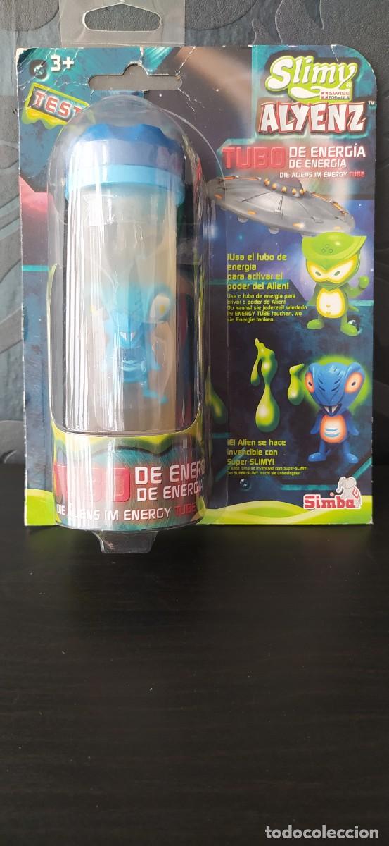 Figuras de acci&oacute;n: ALIEN MU&Ntilde;ECO SLIMY ALYENZ TUBO DE ENERG&Iacute;A