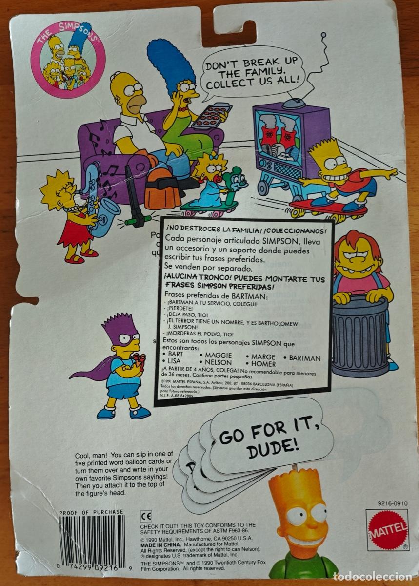 Figuras de acci&oacute;n: The simpsons BARTMAN - Foto 2