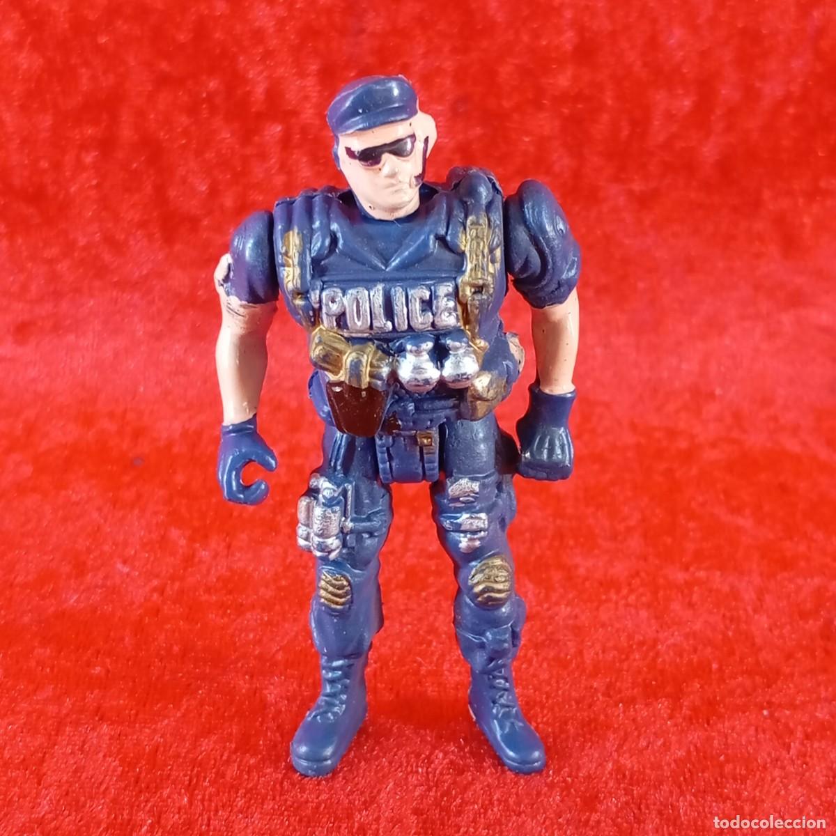 Figuras de acci&oacute;n: FIGURA DE ACCI&Oacute;N - CHAP MEI FORCE POLICE - 8,5 X 4,5 CM / 2066