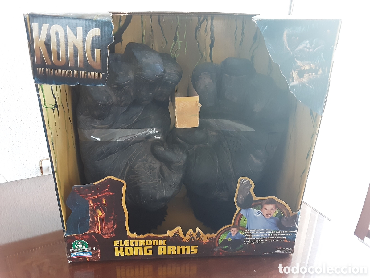 Figuras de acci&oacute;n: King Kong. Garras electr&oacute;nicas. Giochi Preziosi. Nuevo.