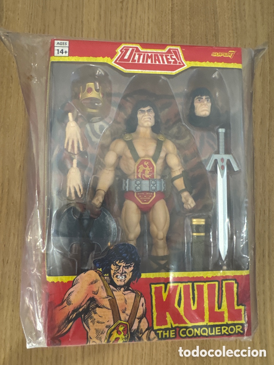 Figuras de acci&oacute;n: Figura Kull The Conqueror Ultimates Super7