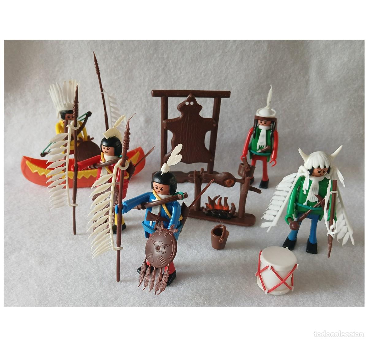 Figuras de acci&oacute;n: Play big (Playbig), Play Kit o Cefa Boys. Conjunto indios n&ordm; 1