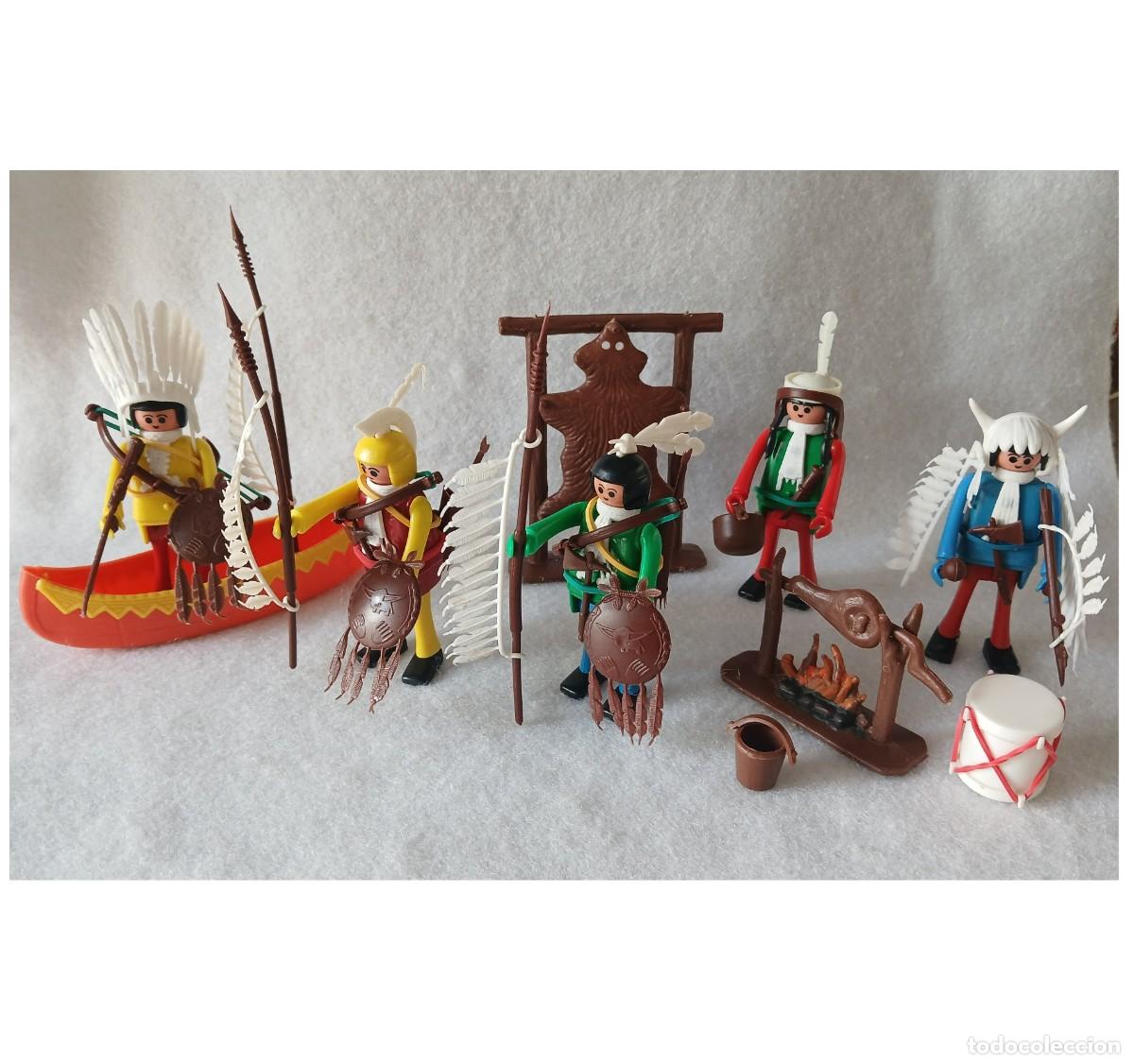 Figuras de acci&oacute;n: Play big (Playbig), Play Kit o Cefa Boys. Conjunto indios n&ordm; 2