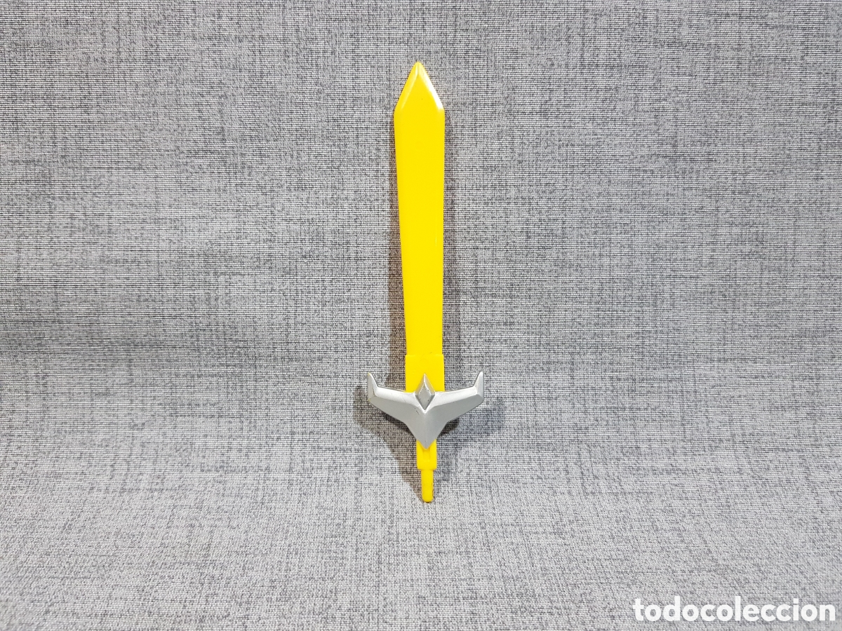 Figuras de acci&oacute;n: ESPADA AMARILLA PARA FIGURA NO IDENTIFICADA (POWER RANGERS? TRANSFORMERS? DINO RIDERS?...) 15 CMS