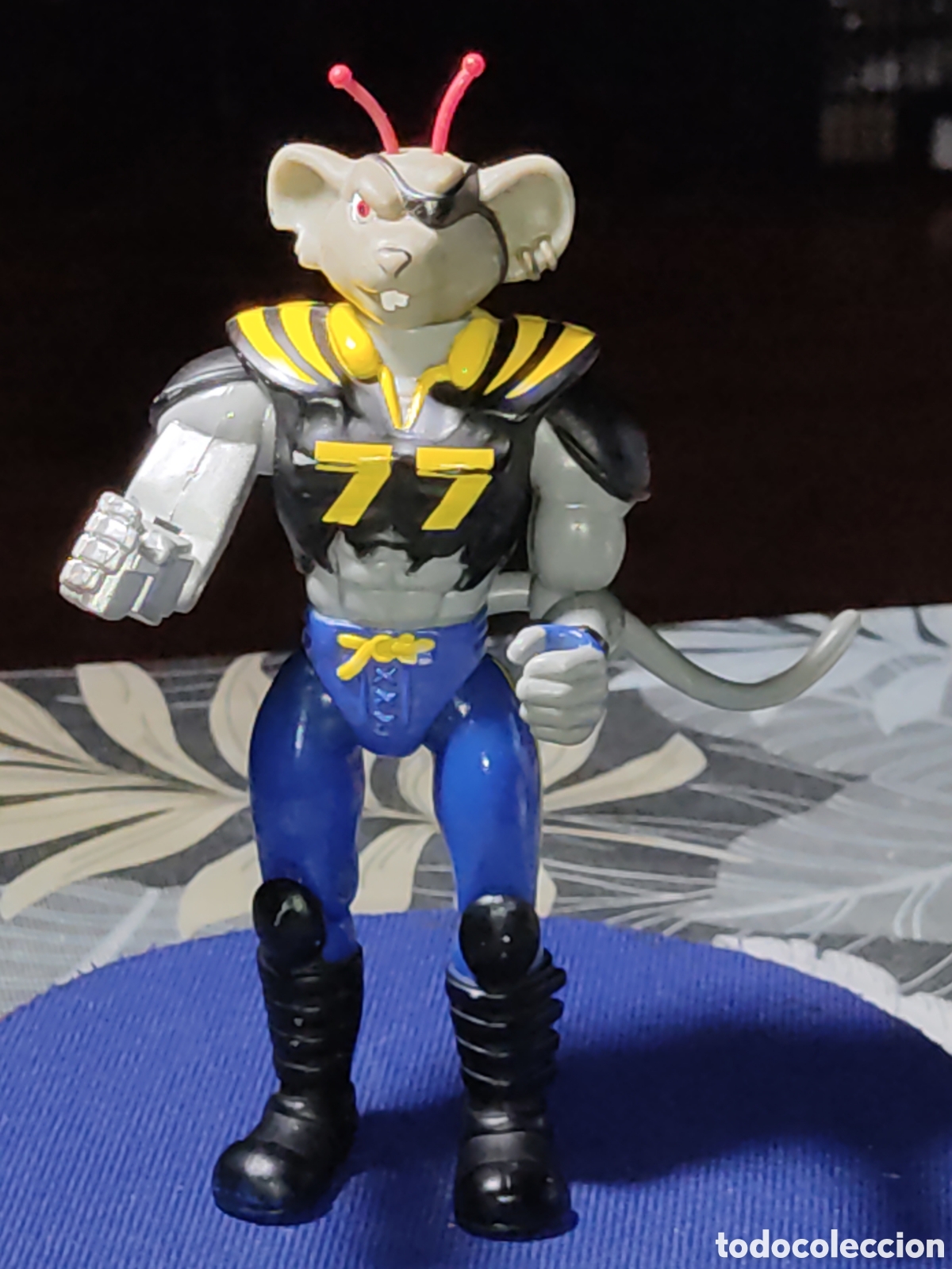 Figuras de acci&oacute;n: Motoratones de Marte, mu&ntilde;eco articulado.A&ntilde;os 90.