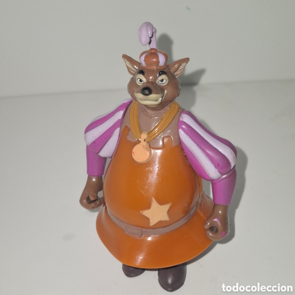 Figuras de acci&oacute;n: WALT DISNEY FIGURA DE ACCION ALGUACIL PERSONAJE DE ROBIN HOOD FAMOSA