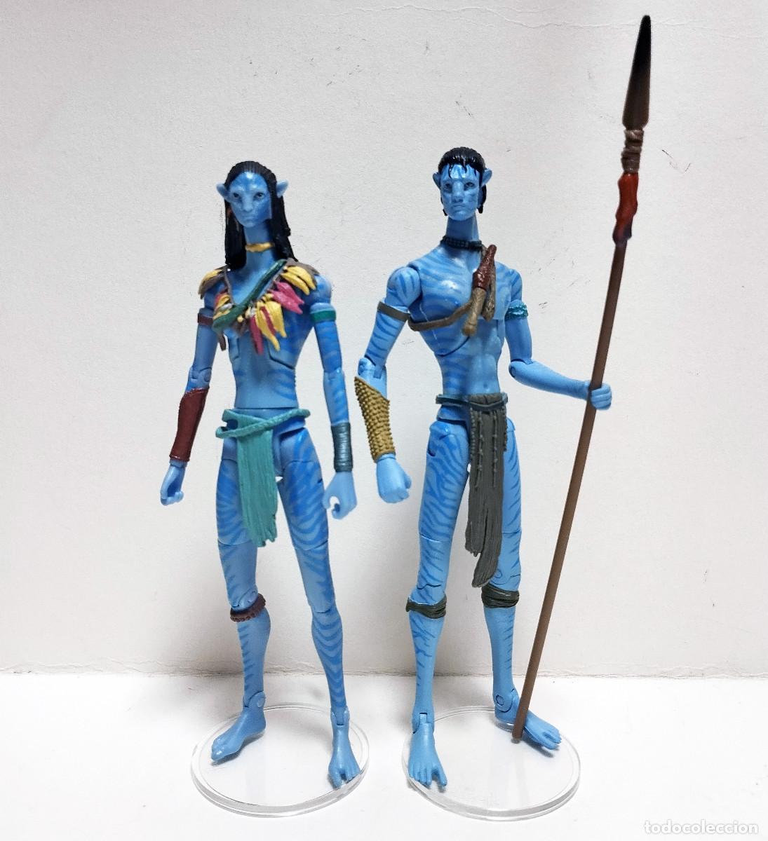 Figuras de acci&oacute;n: AVATAR: JAKE SULLY & NEYTIRI (17 cm) - HASBRO 2009