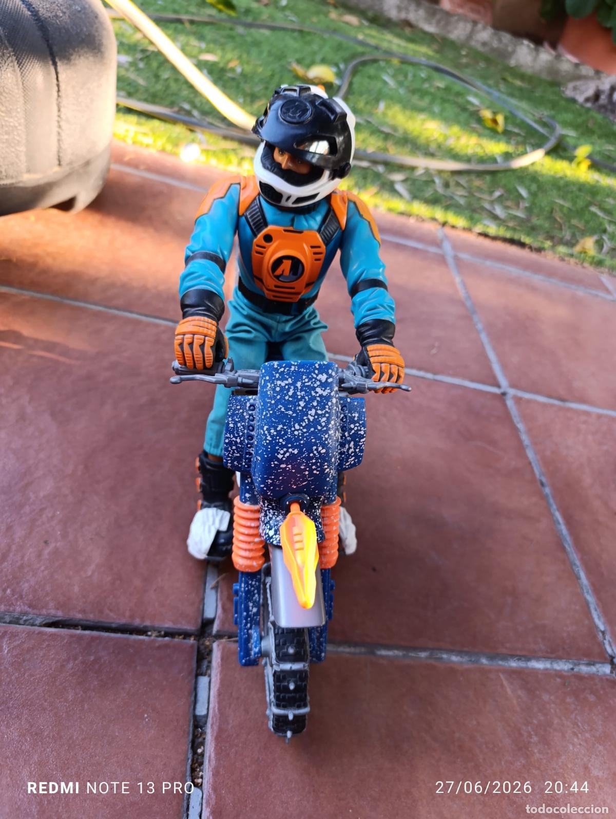 Figuras de acci&oacute;n: ACTION MAN, CON MOTO,TRAIL. - Foto 2