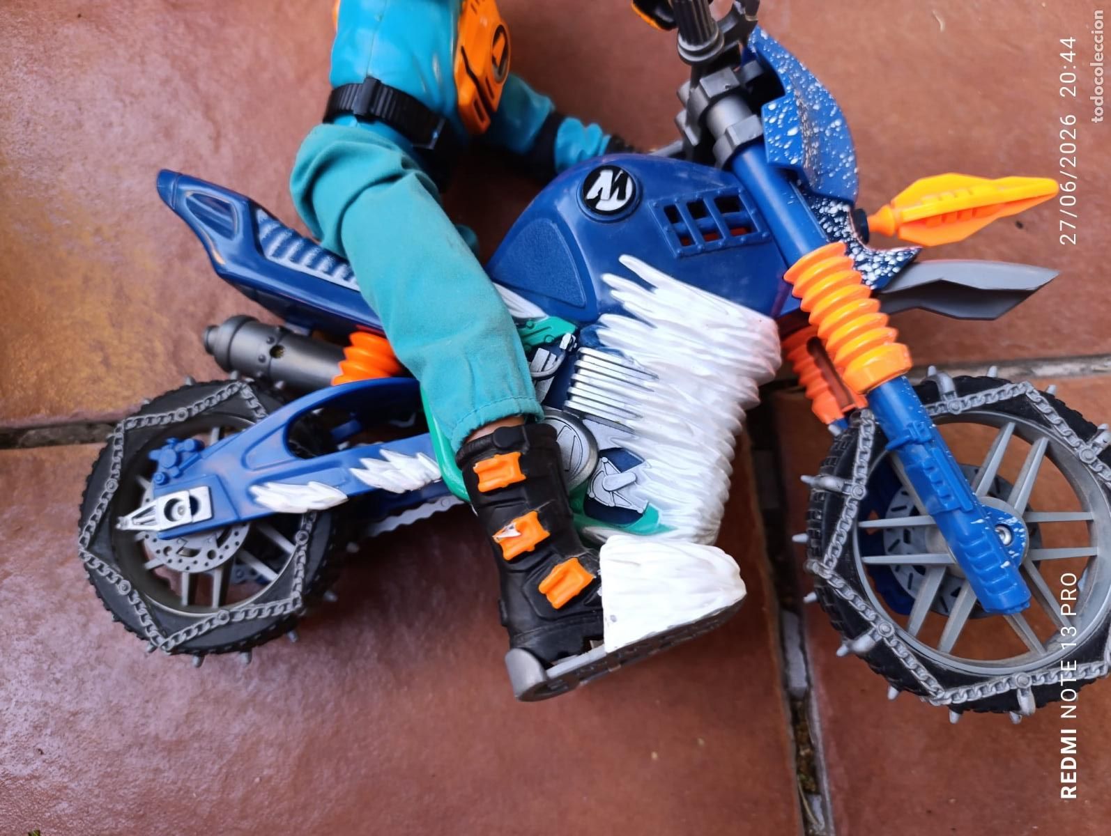 Figuras de acci&oacute;n: ACTION MAN, CON MOTO,TRAIL. - Foto 4