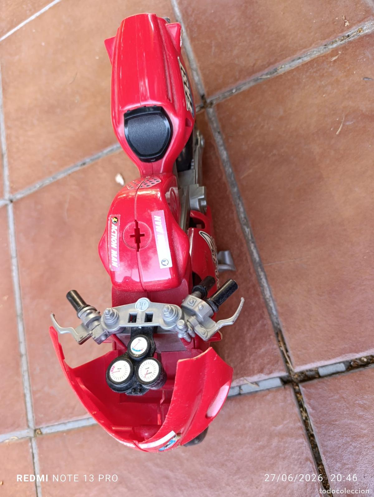 Figuras de acci&oacute;n: ACTION MAN, MOTO,CARRERAS. - Foto 3