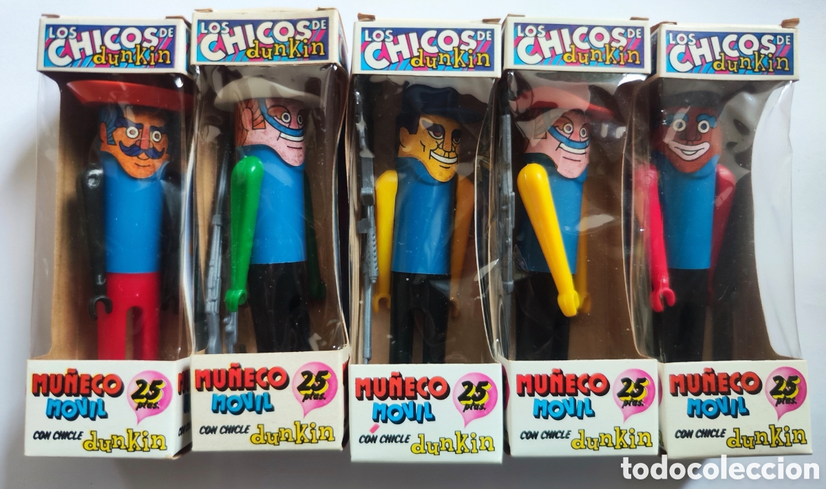 Figuras de acci&oacute;n: Lote los chicos de dunkin