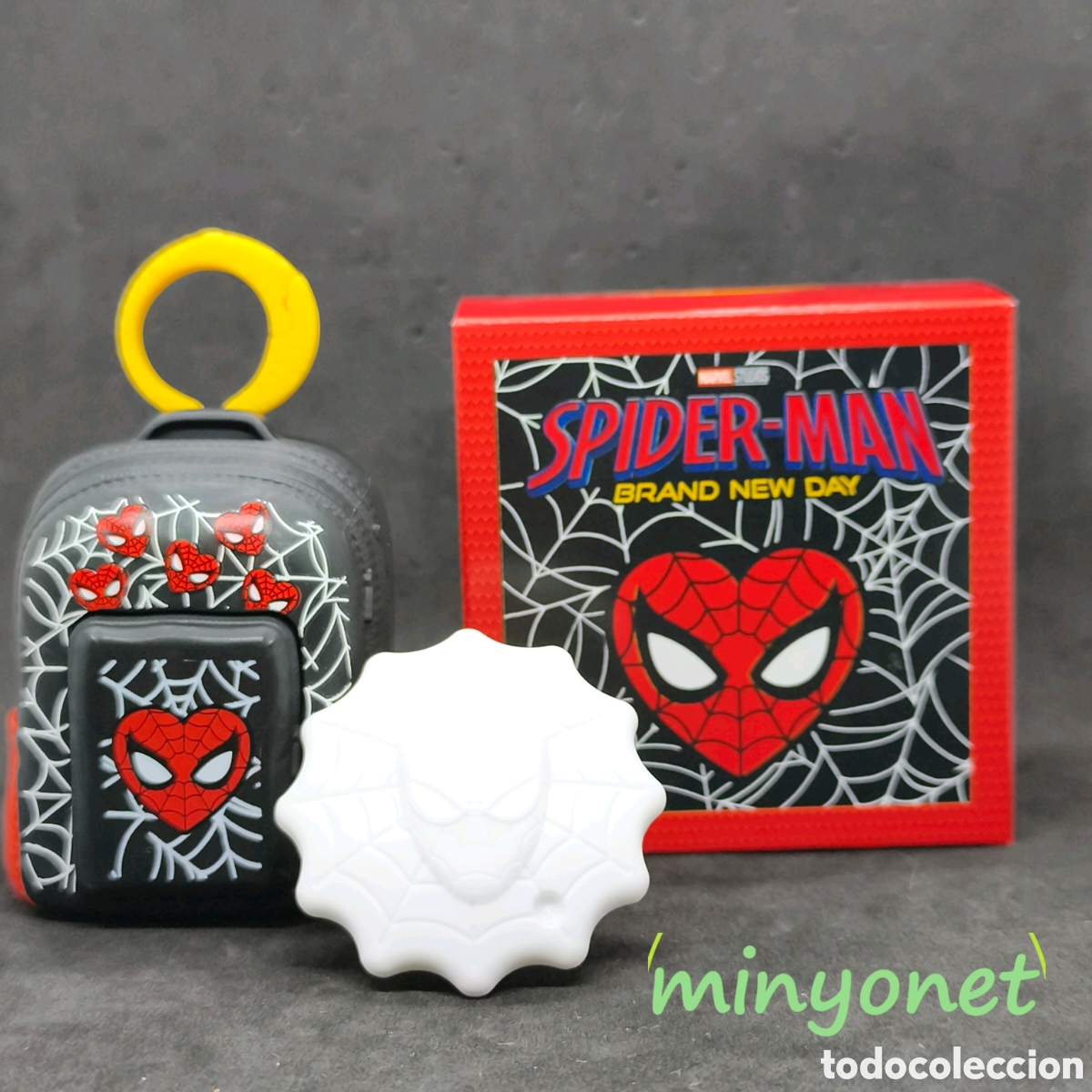 Figuras de acci&oacute;n: Mochila Lanzador Spider-man Happy Meal McDonalds [R]