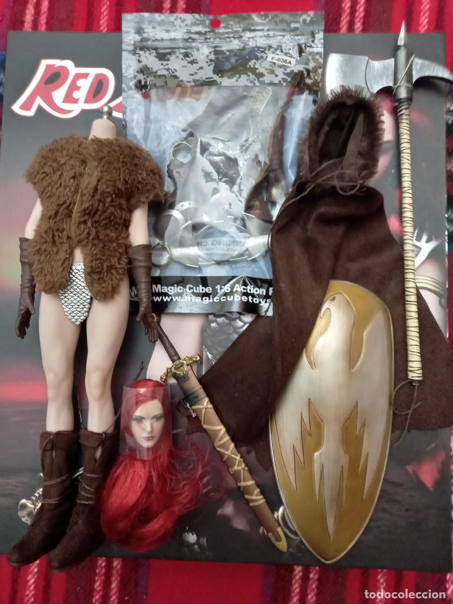 Figuras de acci&oacute;n: Figura de acci&oacute;n Red Sonja de Phicen. Ahora TBLeague.