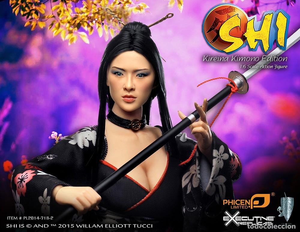 Figuras de acci&oacute;n: Shi la guerrera samurai. Figura de Phicen. Ahora TBLeague.