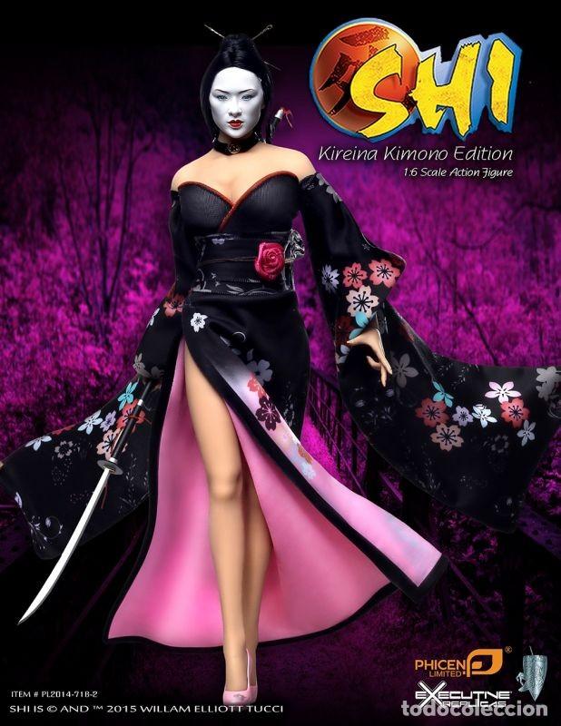 Figuras de acci&oacute;n: Shi la guerrera samurai. Figura de Phicen. Ahora TBLeague.