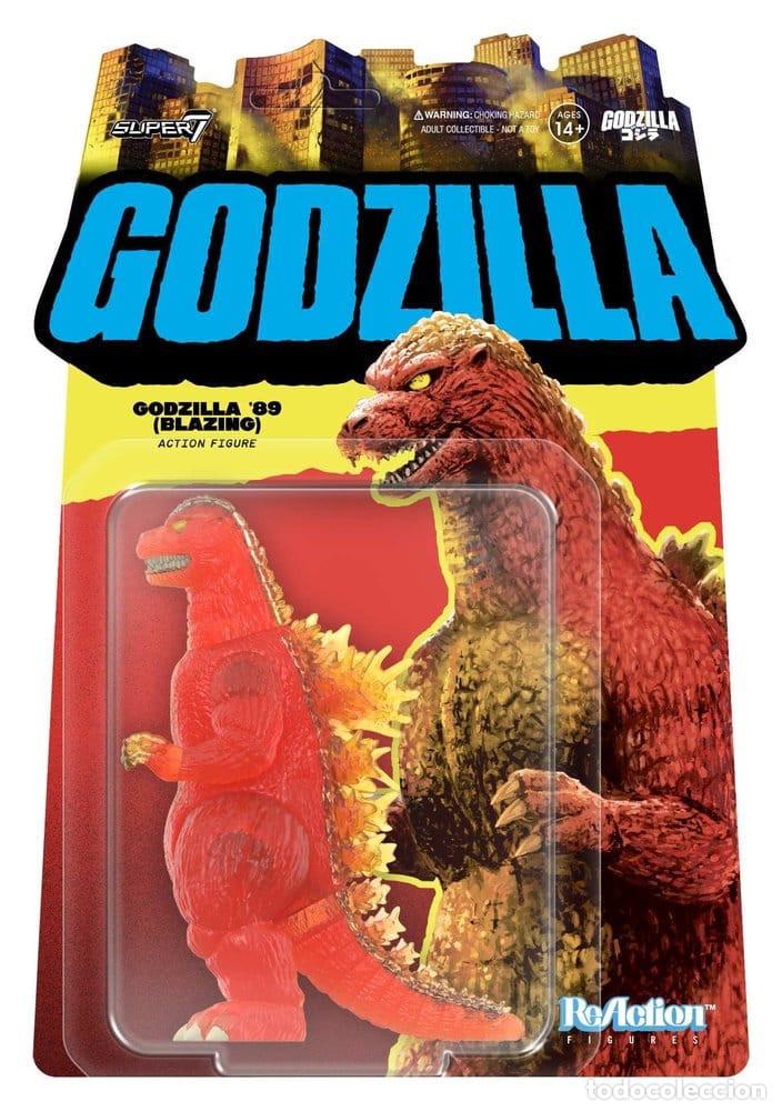 Figuras de acci&oacute;n: Godzilla 89 (Blazing) - Godzilla - ReAction figure - Super 7