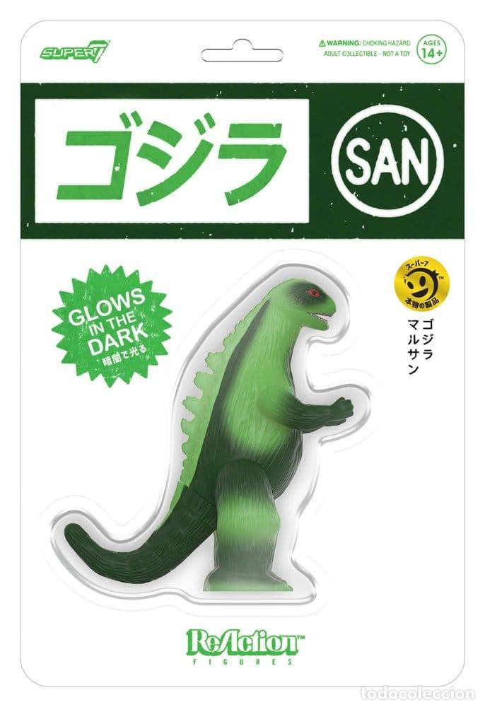 Figuras de acci&oacute;n: Godzilla Toho Figura ReAction Marusan L-Tail (Glow) - Godzilla - ReAction figure - Super 7