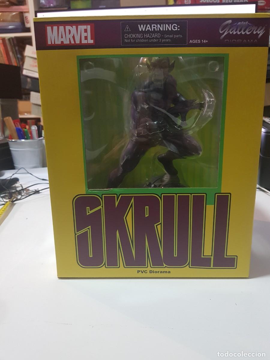 Figuras de acci&oacute;n: Figura de accion SKRULL PVC diorama Gallery Marvel nueva a estrenar