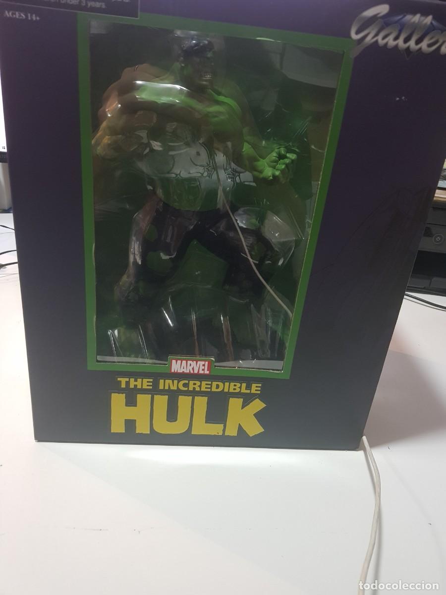 Figuras de acci&oacute;n: Figura de accion The incredible Hulk PVC diorama Gallery Marvel nueva a estrenar