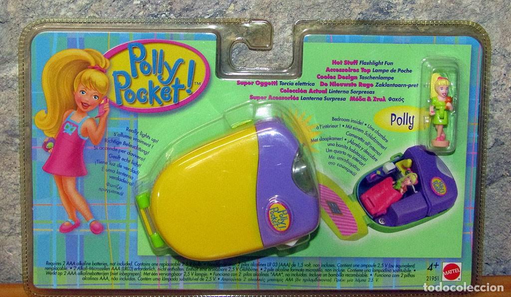 Figuras de acci&oacute;n: POLLY POCKET - COLECCION ACTUAL: LINTERNA SORPRESAS - MATTEL 1998 - NUEVA Y EN SU BLISTER NRFB