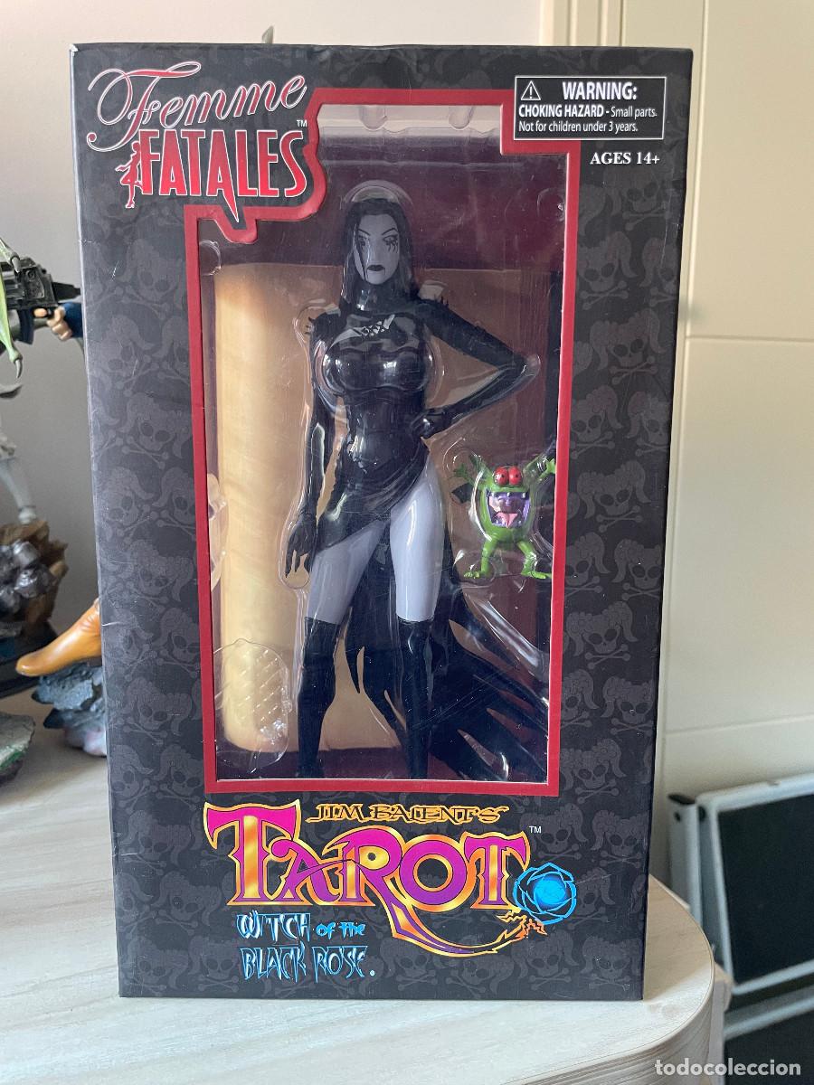 Figuras de acci&oacute;n: Tarot. Witch of the Black Rose. Daimond Select. Nueva, en su caja.