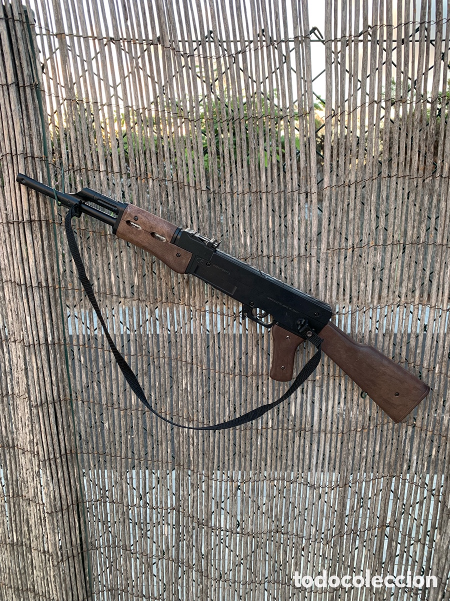 Figuras de acci&oacute;n: GONHER AK-47 FUSIL ASALTO JUGUETE PETARDOS METAL VINTAGE