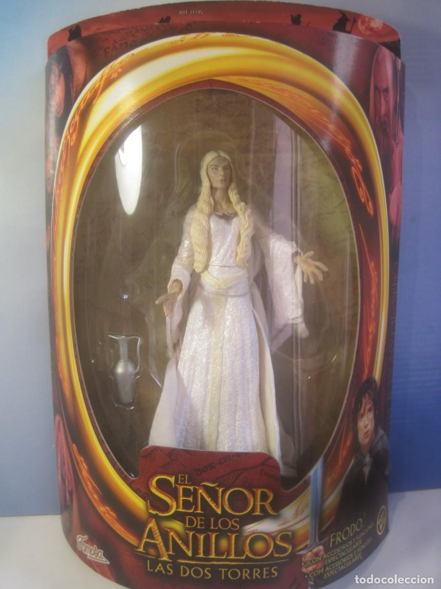 Figuras de acci&oacute;n: EL SE&Ntilde;OR DE LOS ANILLOS - THE LORD OF THE RINGS - GALADRIEL 2003 TOY BIZ NUEVA EN CAJA