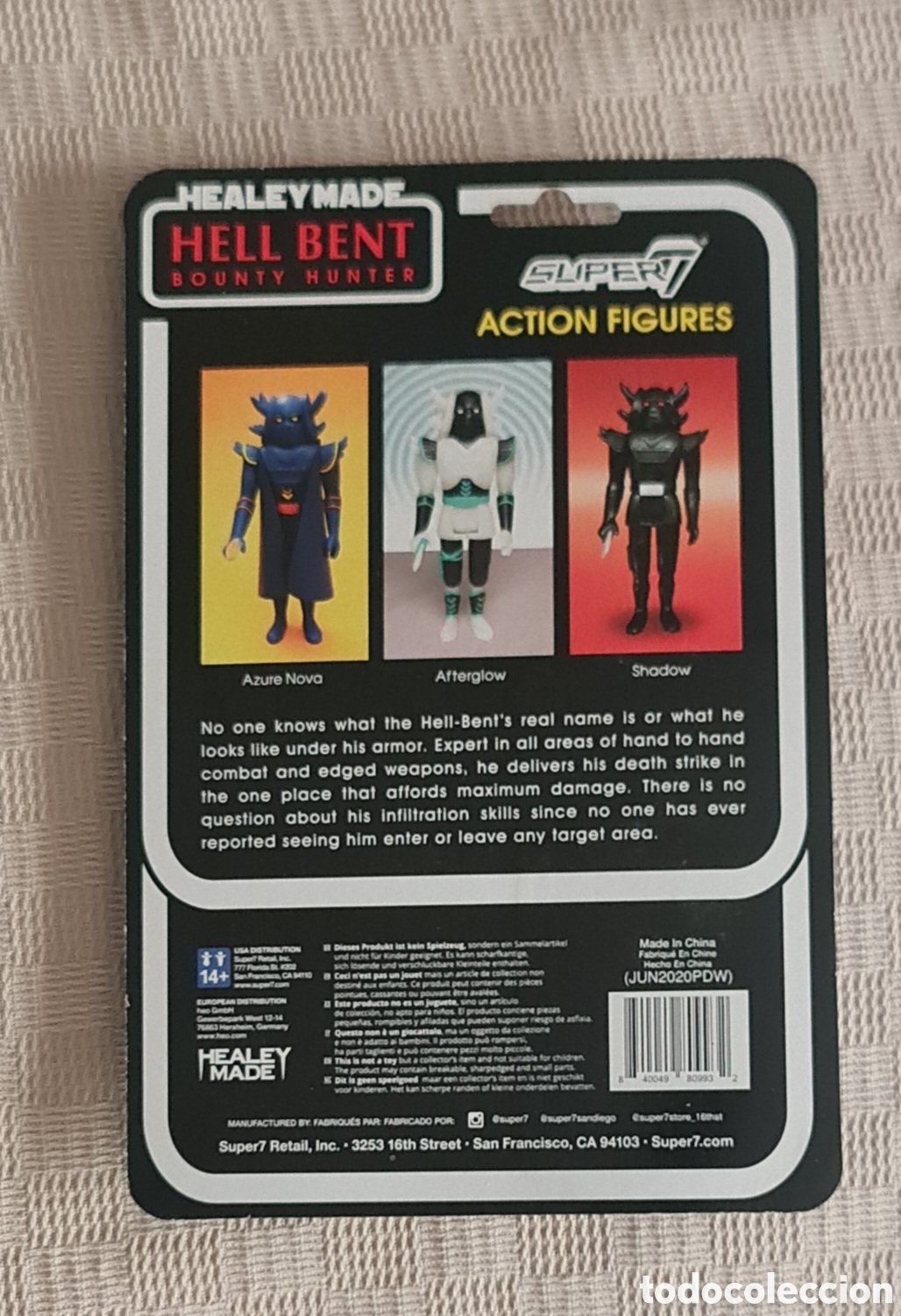 Figuras de acci&oacute;n: Healymade Hell-Bent Bounty Hunter Nycc Reaction Super7 - Foto 2