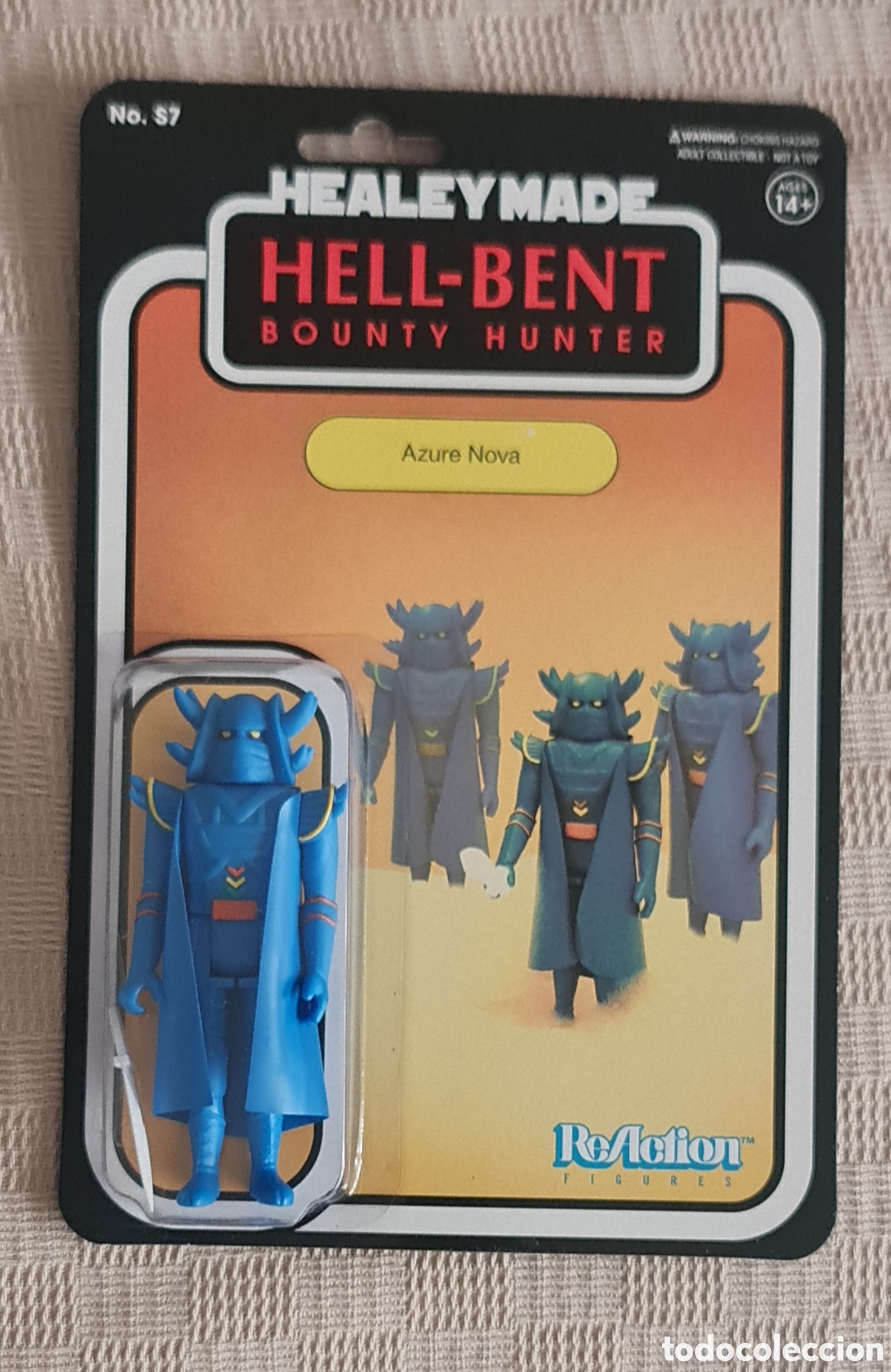 Figuras de a&ccedil;&atilde;o: Healymade Hell-Bent Bounty Hunter Nycc Reaction Super7