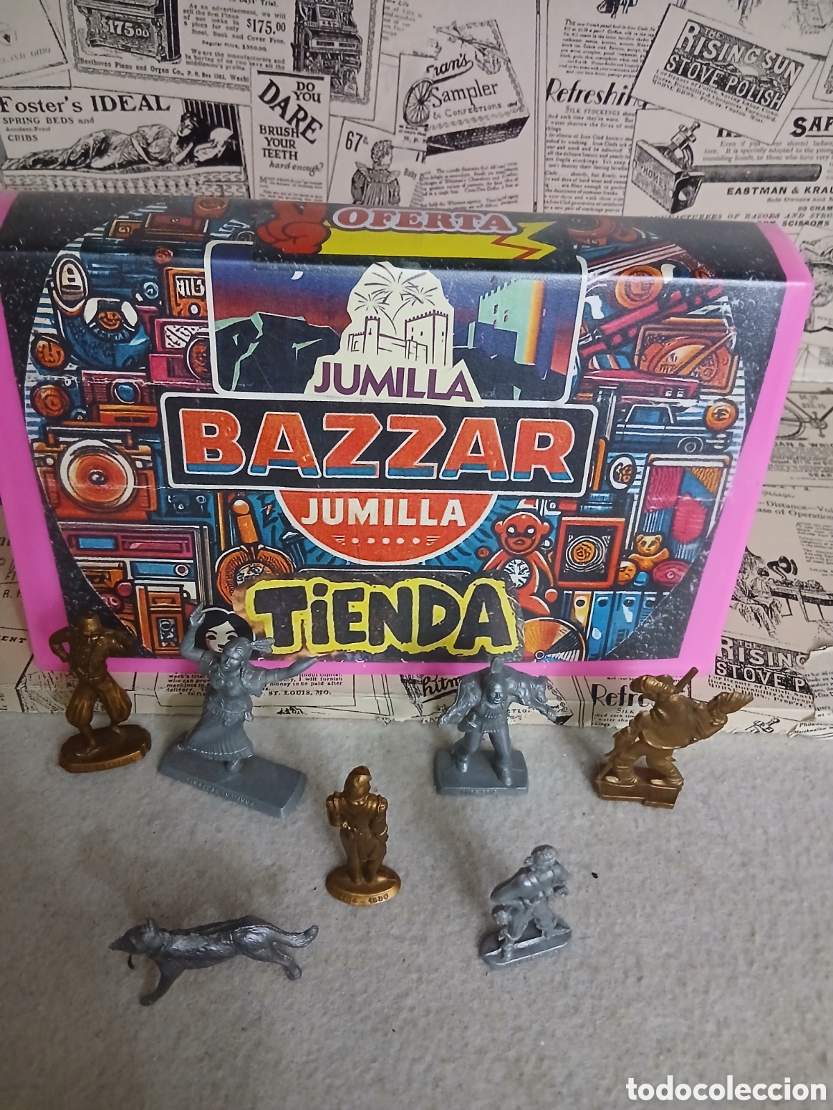 Figuras de acci&oacute;n: Lote figuras miniaturas plastico