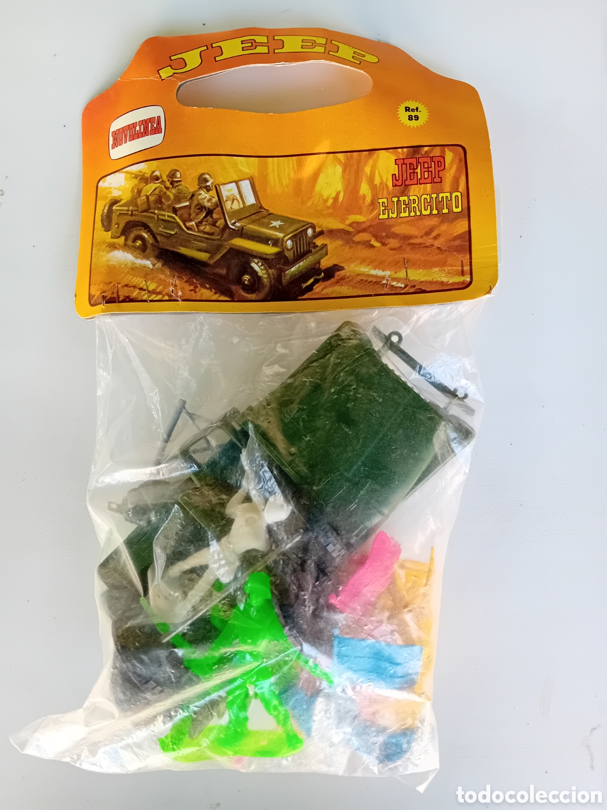 Figuras de acci&oacute;n: JEEP DEL EJERCITO SOLDADOS A ESTRENAR NOVOLINEA.