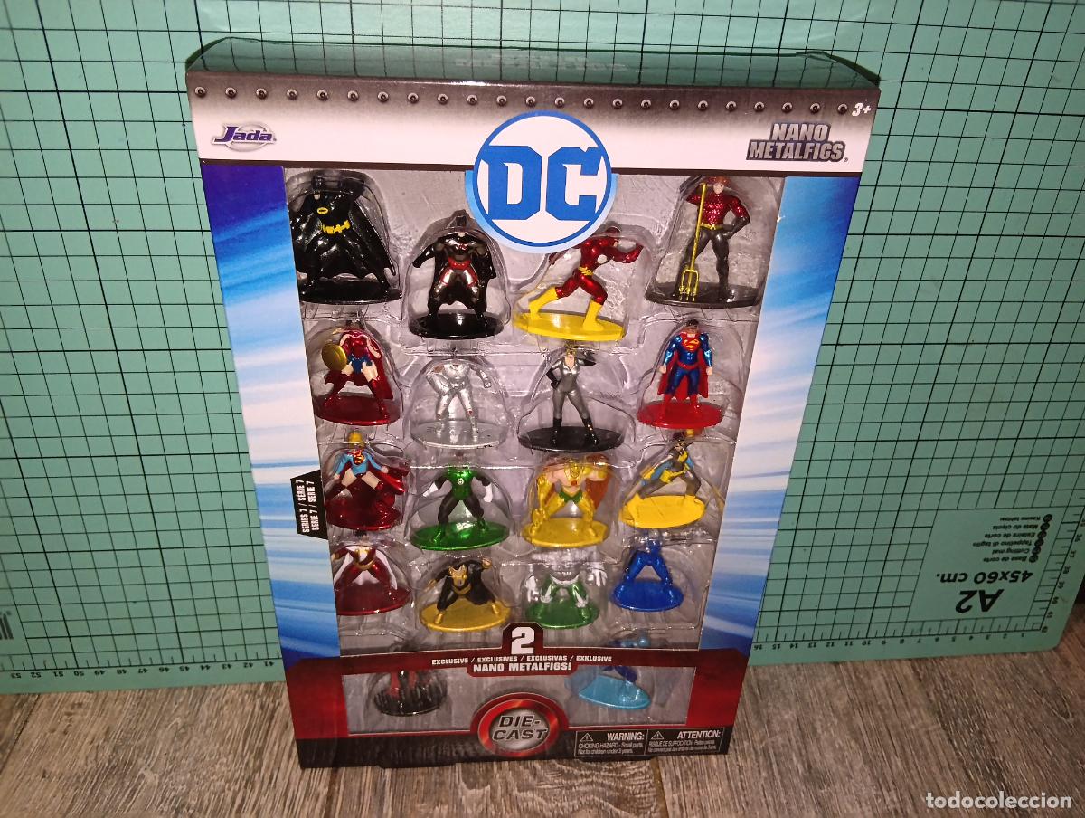 Figuras de acci&oacute;n: Super h&eacute;roes Jada Toys DC Nano Metalfigs Serie 7
