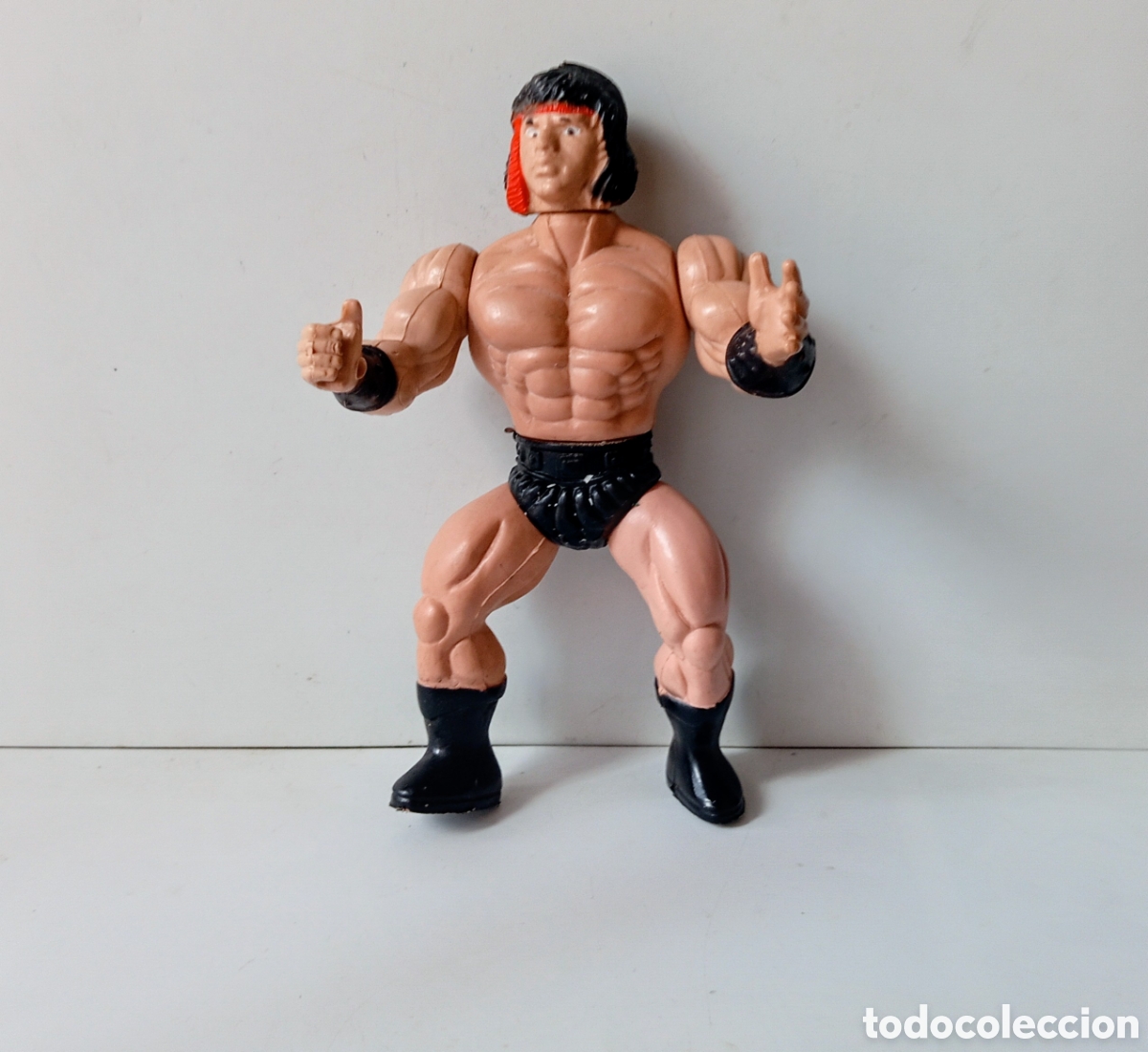 Figuras de acci&oacute;n: FIGURA DE ACCI&Oacute;N VINTAGE DE MU2 RAMBO- Bootleg / kiosco