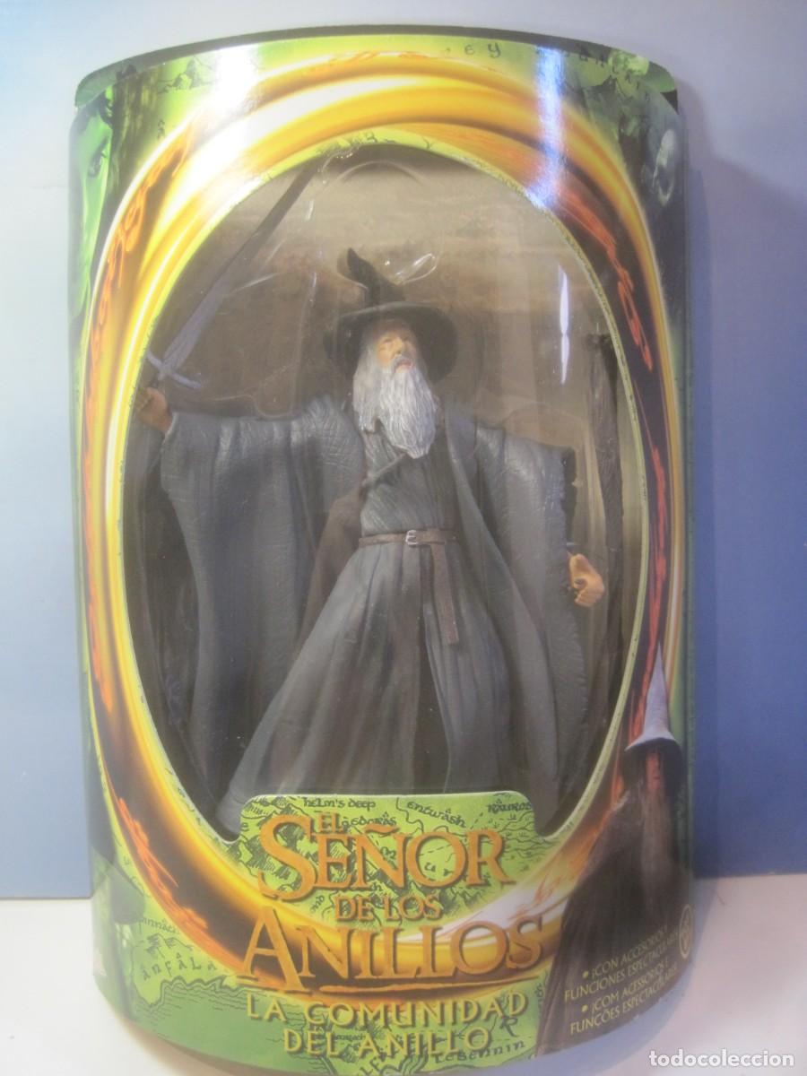 Figuras de acci&oacute;n: EL SE&Ntilde;OR DE LOS ANILLOS - THE LORD OF THE RINGS - GANDAL EL GRIS A&Ntilde;O 2001 TOY BIZ NUEVO EN CAJA